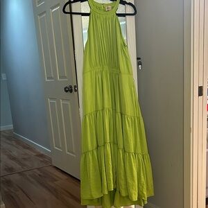 Elie Tahari | Dresses | Elie Tahari Abstract Tiered Floral Maxi Dress Nwt |  Poshmark